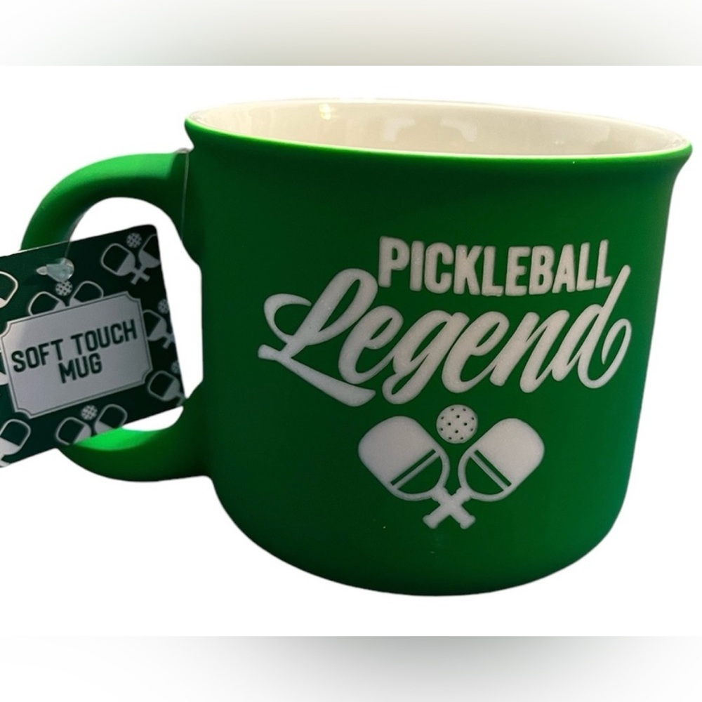 Pickleball Legend Ceramic Mug Coffee Tea Cocoa Gift 20oz NEW WITH TAG